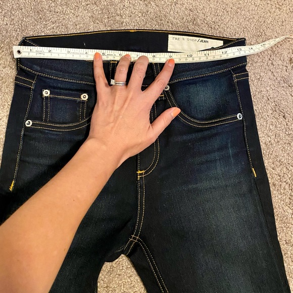 Rag & Bone High Rise Skinny Jeans - Picture 8 of 9